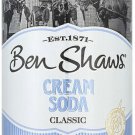 Benshaws Cream Soda 330Ml - 12 cans -British mini market