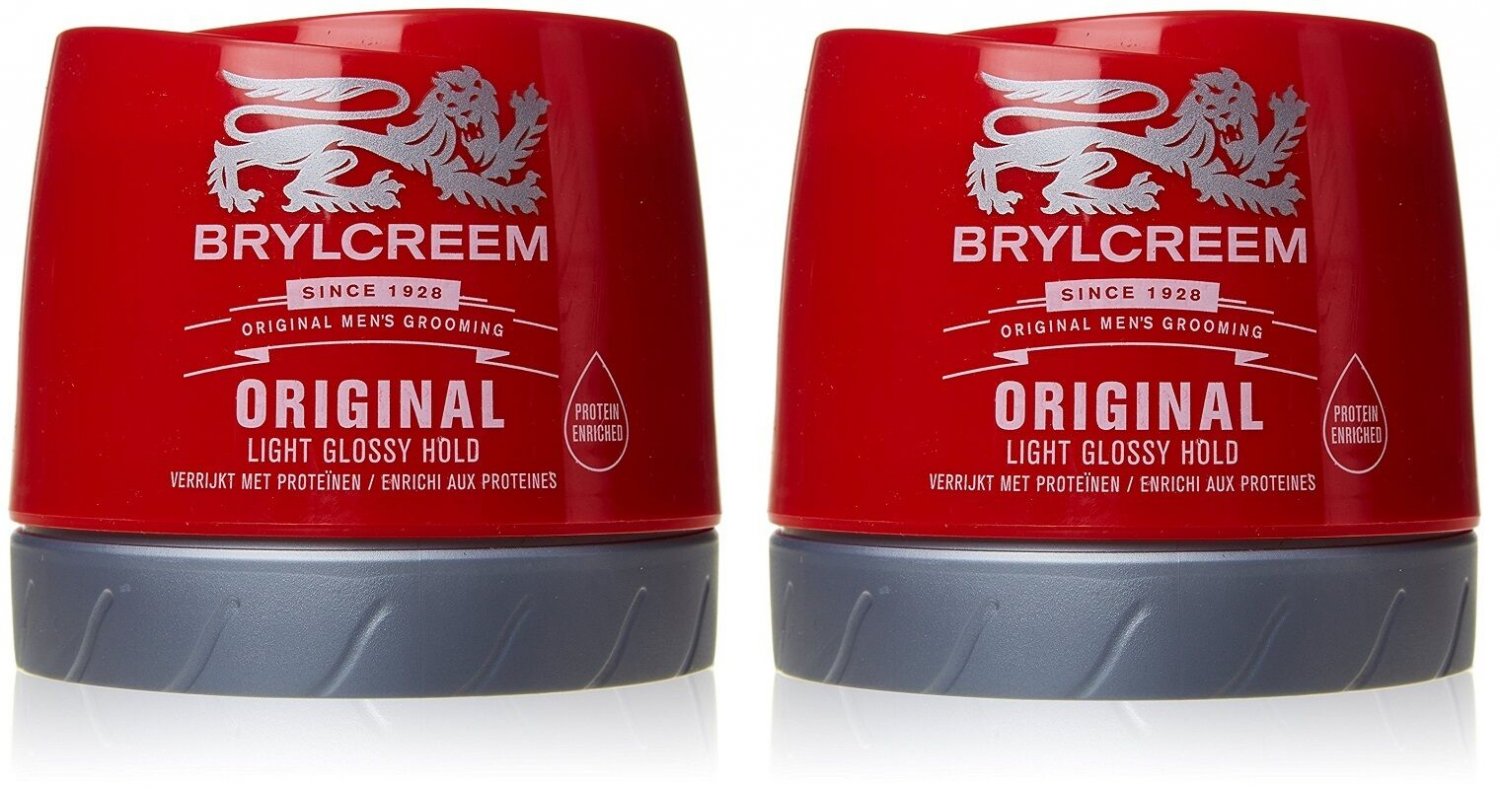 2X  Brylcreem Original Red Hair Cream Original  Cream Red Tub Mens Styling Cream250m  from UK