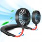 perfect Summer Gift-Portable Neck Fan Hands Free Mini Fan -USB Charge up 12 hours