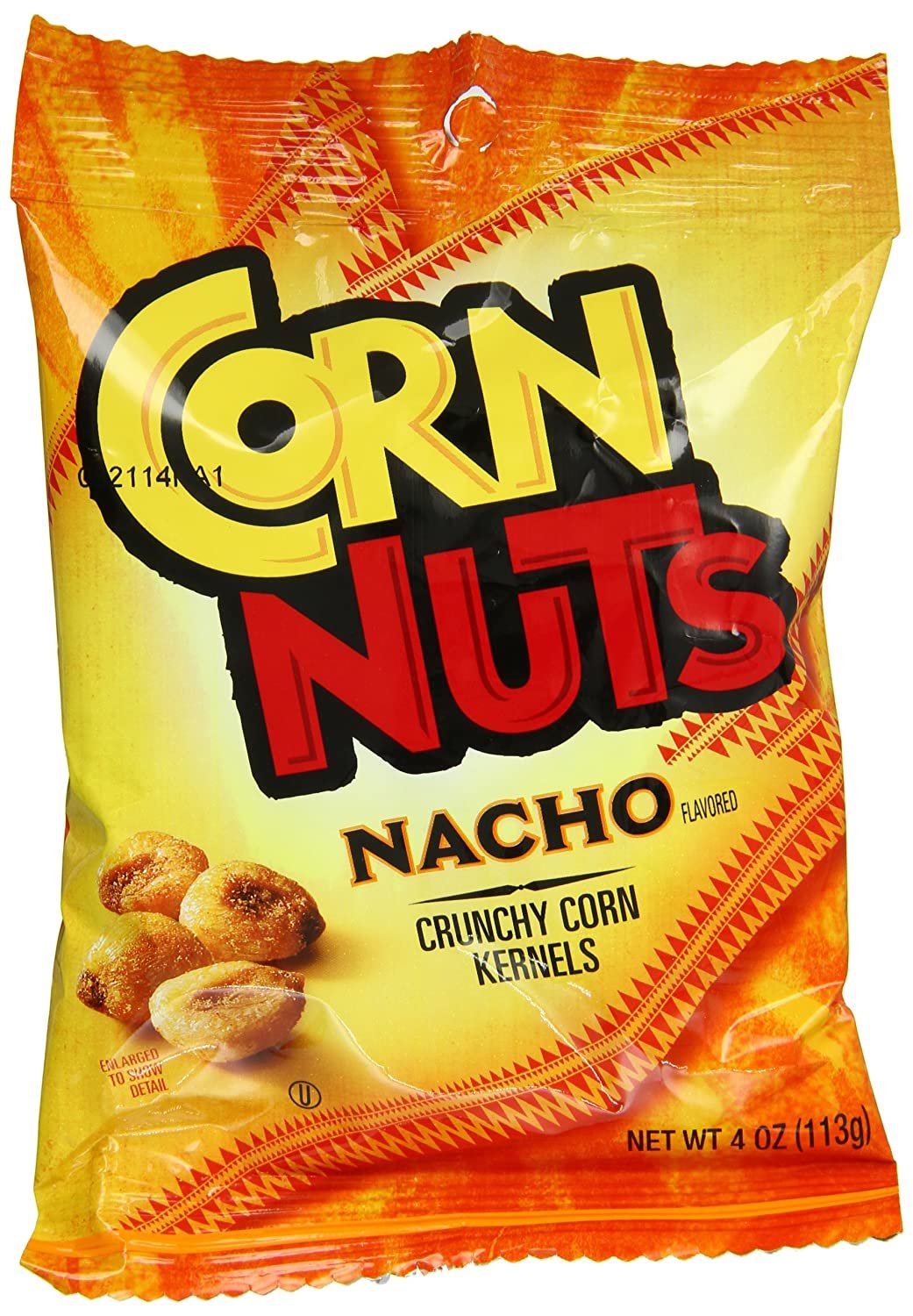 12 Corn Nuts Flavored Snack, Nacho, 4 Ounce (Pack of 12)