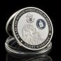 USA CIA  We Are The Nation's First Line of Defense Silent Warriors  ~CIA ~Sillver Plated Coin