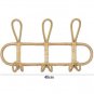 Rattan Wall Hooks Garments Organizer Rack Clothes