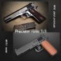 M1911 Gun Building Blocks PUBGS Automatic Pistol MOC SWAT Pistols Model Bricks City Shootable