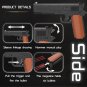 M1911 Gun Building Blocks PUBGS Automatic Pistol MOC SWAT Pistols Model Bricks City Shootable
