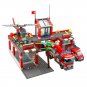 774pcs City Fire Station Building Blocks Car Helicopter Firefighter Man Truck Enlighten Bricks