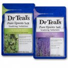 Dr Teal's Epsom Salt Bath Soaking Solution, Eucalyptus and Lavender, 2 Count, 3lb Bags