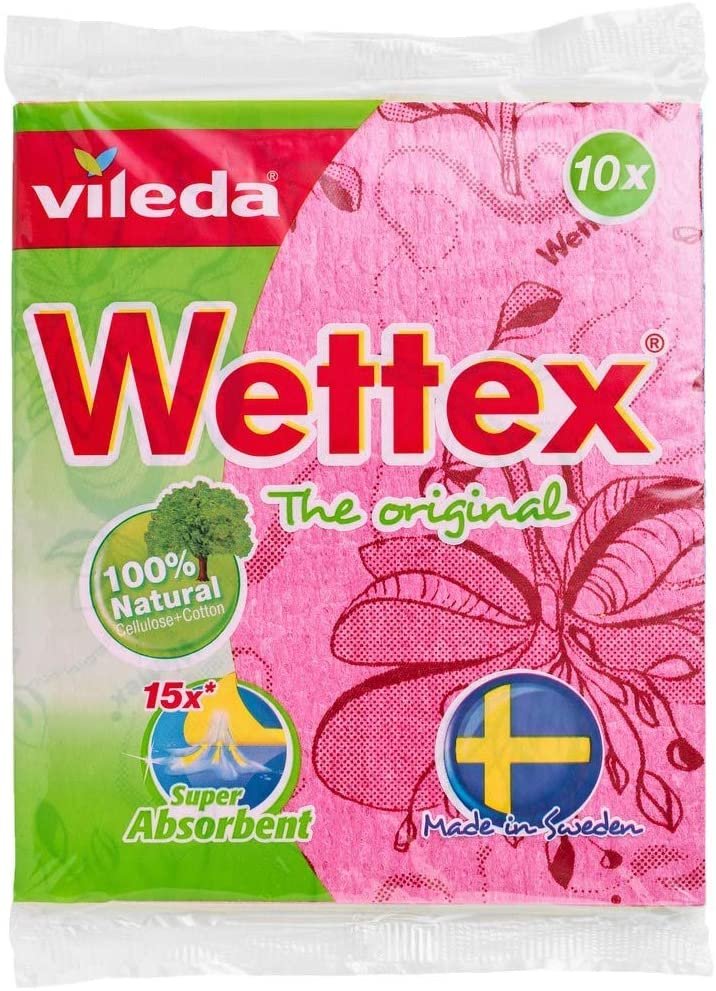 Swedish Dishcloth Reusable Kitchen Dish Towelsset of 10  by WettexMade in Sweeden Ship from US