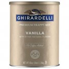 Ghirardelli 3 lb. Vanilla Flavored Frappe Beverage Base -Pro size