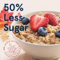 44 bags Quaker Instant Oatmeal, 50% Lower Sugar Maple and Brown Sugar, 48 Count am