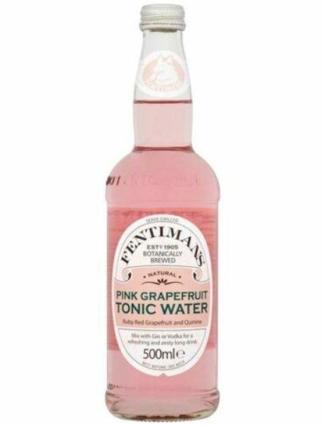 Fentimans Botanically Brewed Pink Grapefruit Tonic Water - 500ml Vegan From UK
