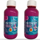 Gaviscon Double Action Peppermint 300ml Pack of 2-- From Uk