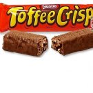 NESTLE TOFFEE CRISP BAR 24x38gm BARS Peanut & caramel - Made in UK