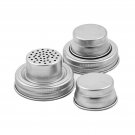 Mason Jar Shaker Lids - 2 Pack - Awesome to Shake Cocktails or Your Best Dry rub..