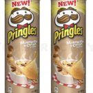 2x New Pringles Mushroom & Cream Flavor Potato Chips 165g 5.8ozFrom Europe