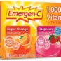 Emergen-C Vitamin C 1,000 mg. Variety Pack Drink Mix, 90 Packets (Super Orange/Raspberry/Tagerine,)