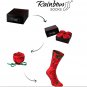 Gift suggestion -Valentine-  Women Roses Socks Box Gift - 2 Pairs