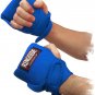 Weighted Gloves 4lb Blue Hook & Loop Closure Sturdy Comfortable Lycra Material
