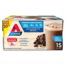 Atkins Gluten Free Protein-Rich Shake Dark Chocolate Royale Keto Friendly 15 pk. Atkins Gluten Free Protein-Rich Shake Dark Chocolate Royale Keto Friendly 15 pk.