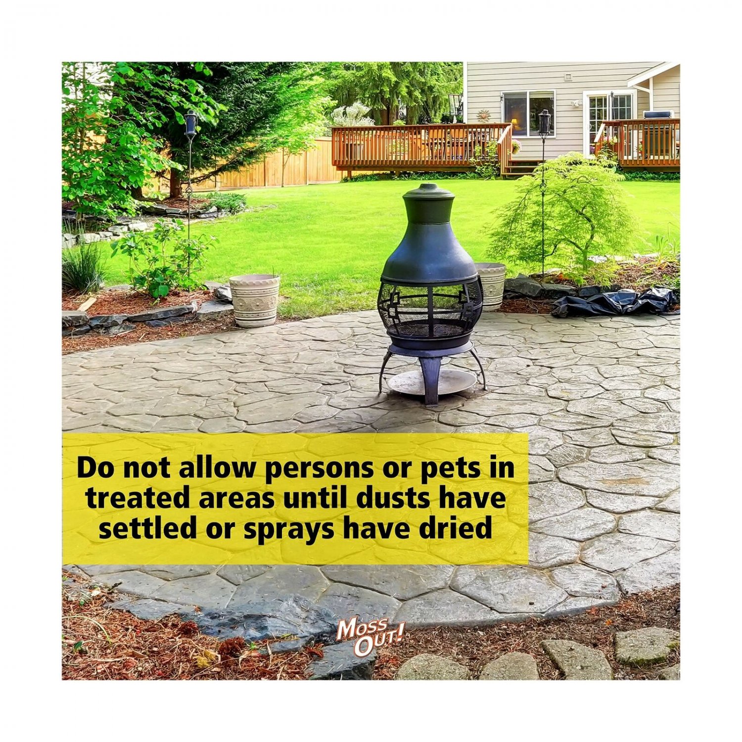 Moss Out For Roofs And Structures,6lb MicroGranule Formula Non