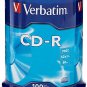 Verbatim CD-R Blank Discs 700MB 80 Minutes 52X Recordable Disc for Data and Music