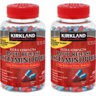 2 X Kirkland Rapid Release Acetaminophen 500 mg 400 Gelcaps Compare Tylenol EXTRA Strengh