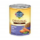 Nature's Recipe Healthy Skin Wet Dog Food Vegetarian Recipe 13.2 Oz 12 cans