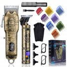 Hair Clippers for Men Cordless Hair Clippers and Trimmer Set Wireless for haircutting and beard