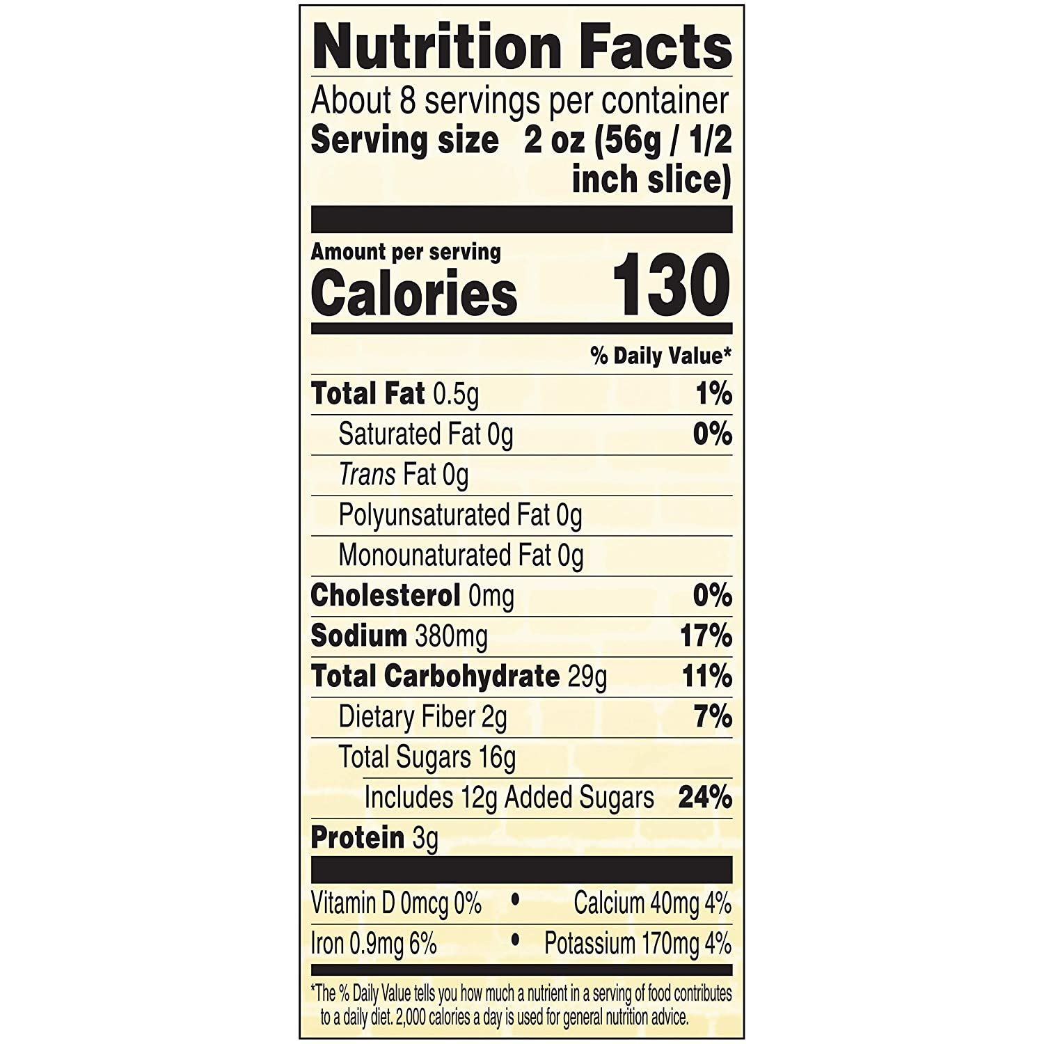 12 x B & M Brown Bread, Raisin Bread, 16 Ounce Pack of 12