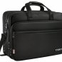 17 inch Laptop Bag, Travel Briefcase with Organizer, Expandable Large Hybrid for Men or women