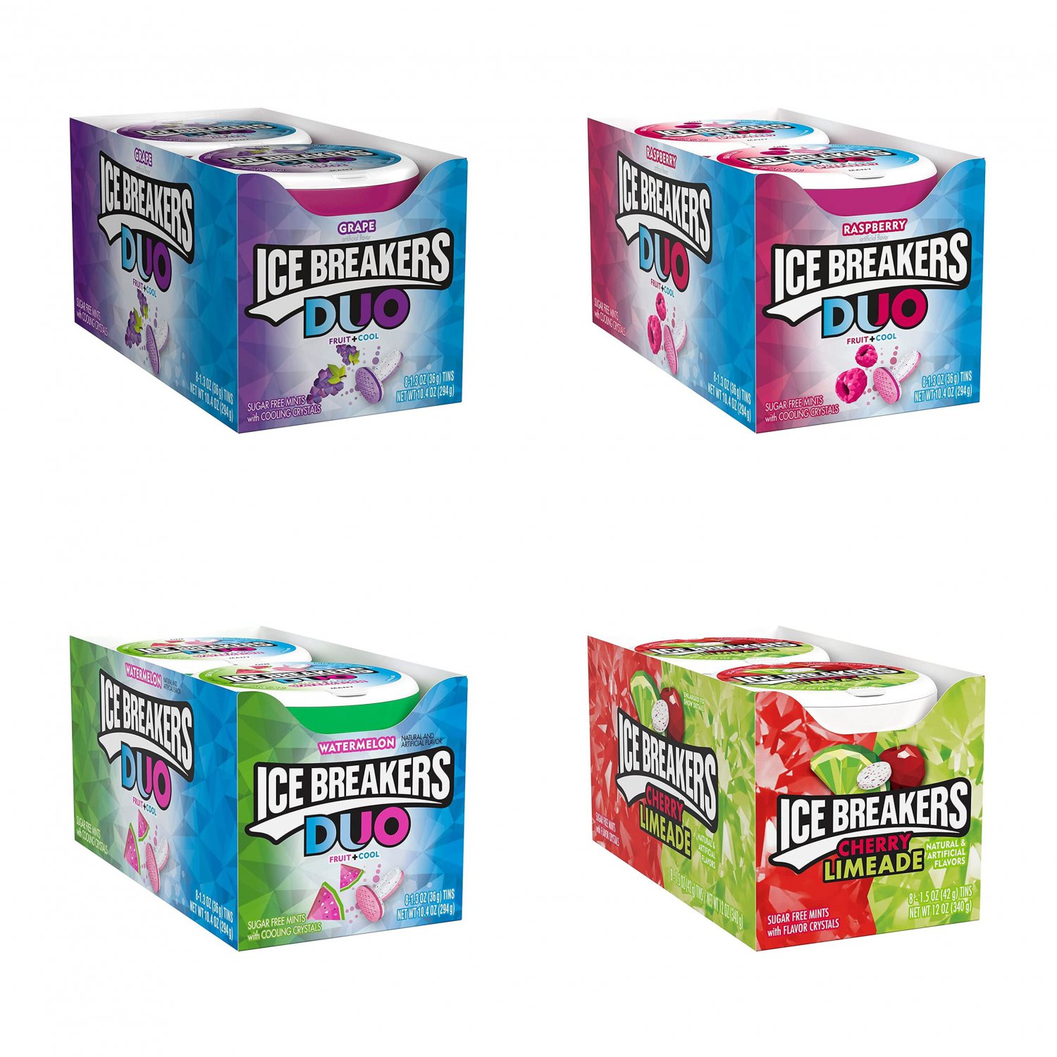 ICE BREAKERS MANY FLAVOR CHOICE   1.5 Ounce (Pack of 8)