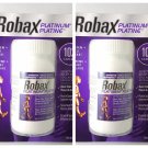 2X ROBAX Platinum Muscle and Back Pain Relief 102 Caplets from canada
