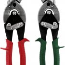 MIDWEST Aviation Snip Set - Left and Right Cut Offset Tin Cutting Shears Forged Blade MIDWEST Aviation Snip Set - Left and Right Cut Offset Tin Cutting Shears Forged Blade