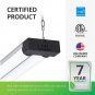 Sunco Lighting LED Shop Light 4FT, Plug in Linkable Industrial Utility Fixture, 5000K Daylight,