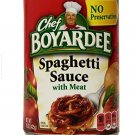 12X Chef Boyardee Spaghetti Sauce With Meat 425 g (15 oz) pack of 12