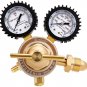 Nitrogen Regulator with 0-400 PSI Delivery Pressure Equipment Brass