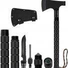 Camping Axe Multi-Tool Hatchet Survival Kit Folding Portable Tactical Hunting &Outdoor Hiking