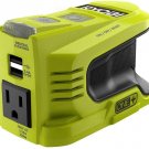 RYOBI 150-Watt Powered Inverter Generator, with 2 USB Ports and One 120-Volt - On the Go current