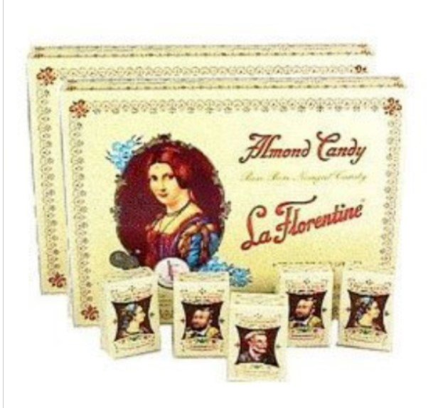 Gift Box- La Florentine Torrone 18 pc Assortment Box, Pack of 2 Made in Italy