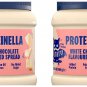 Proteinella - White Chocolate Spread -  - High Protein - 400g x 2  From Germany