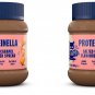 Proteinella - Salted Caramel Spread  -  - High Protein - 400g x 2  From Germany