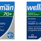 Vitabiotics Wellman Sport Health Vitality Vitamins Tiredness Fatigue 60Tablets -Made in England
