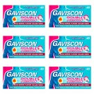 Gaviscon Double Action Mixed Berries Chewable Tablets  pack of 6 X48= 288 tabs From UK