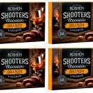 4 x ROSHEN SHOOTERS BRANDY LIQUOR Liqueur Filled Chocolate Candies Sweets 150g -From Germany