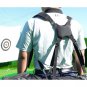 Golf Bag Cross Straps Replacement with 4 Clips, Adjustable Universal Shoulder Carry Straps