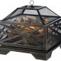 Garden and yard- Extra Deep Wood Burning Fire Pit, 26-Inch -Outdoor Heater From Canada
