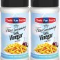 Gourmet Fries Seasonings Bottle, Salt and Vinegar, 12 Ounce (2 Pack)
