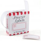 Freezer Labels with Red Border, 2 pack (Set of 200)