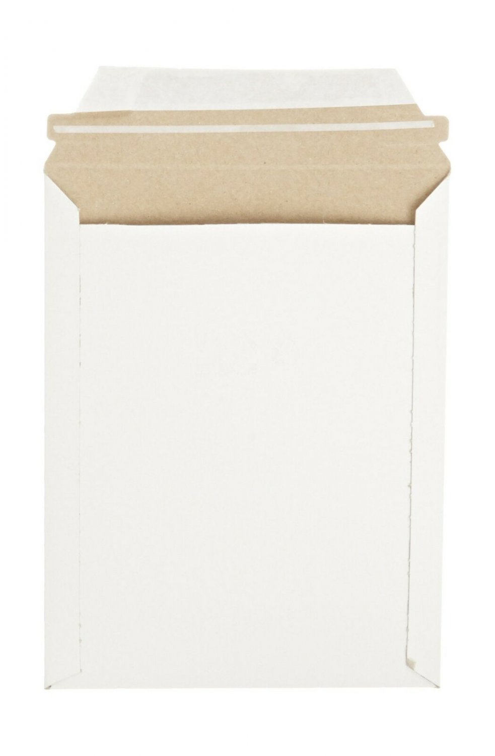 Pratt MJ-2 Self-Seal Stay Flat Mailer, White, 7" x 9" (Pack of 100)
