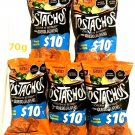 Barcel Tostachos queso jalapeño Mexican chips 5 BAGS, 70g EACH