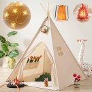 Kids-Teepee-Tent with Lights & Campfire Toy & Carry Case, Fo rtodler